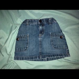 Girls jean skirt